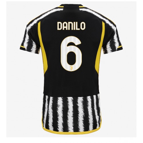 Moški Nogometni dresi Juventus Danilo Luiz #6 Domači 2023-24 Kratek Rokav